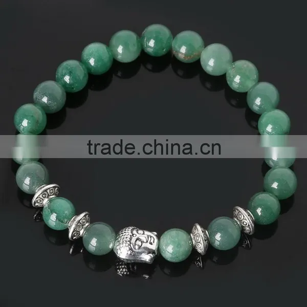 Woman's Jewelry Gift Natural Stone Red Agate Buddha Bracelets photo-6