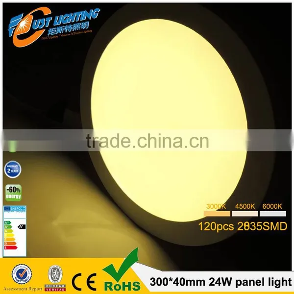 Surface Mounted AC85-265V 6W12w18w24w36w Ceiling Lamp Led Round Panel Lights photo-4