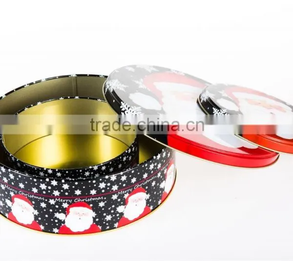 Household Customized Polour Round Gift Tin Box photo-3