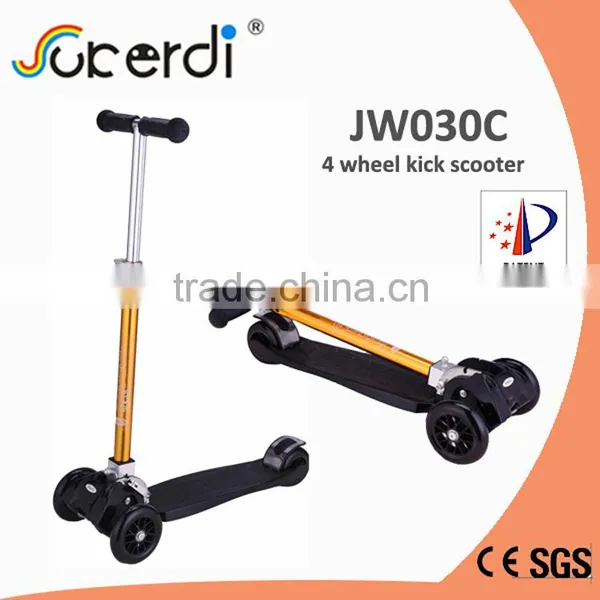 CE/EN Electroplated Foldable T Bar Kick Scooter New Type Children Scooter photo-3