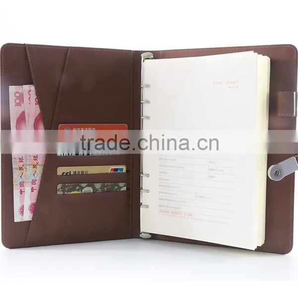 Plaro Notebook With Pen Leather Portfolio Custom Logo photo-3