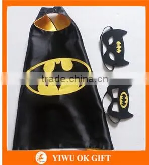 Hot Sale Halloween Kids Super Hero Capes Blue Color Superhero Cap With Masks photo-5