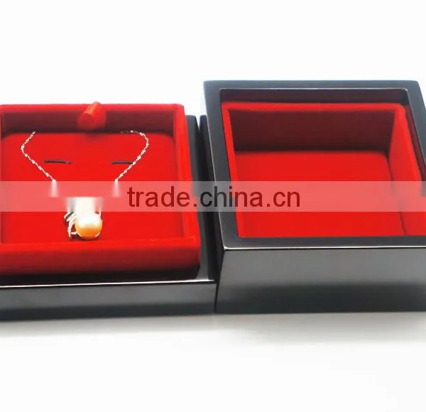Luxury High Quality Wooden Jewelry Box With Logo Printed