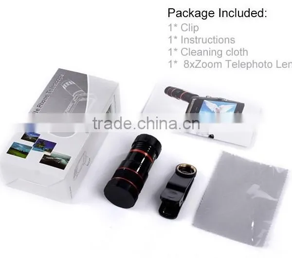 Optical Zoom 8X Telephoto Tele Photo Lens for Iphone Camera photo-2