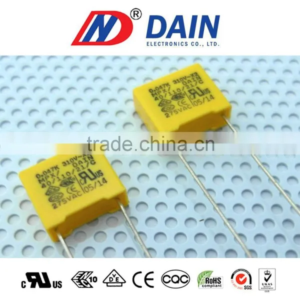 Interference Suppression 472m Capacitor for 275vac for Led Capacitor