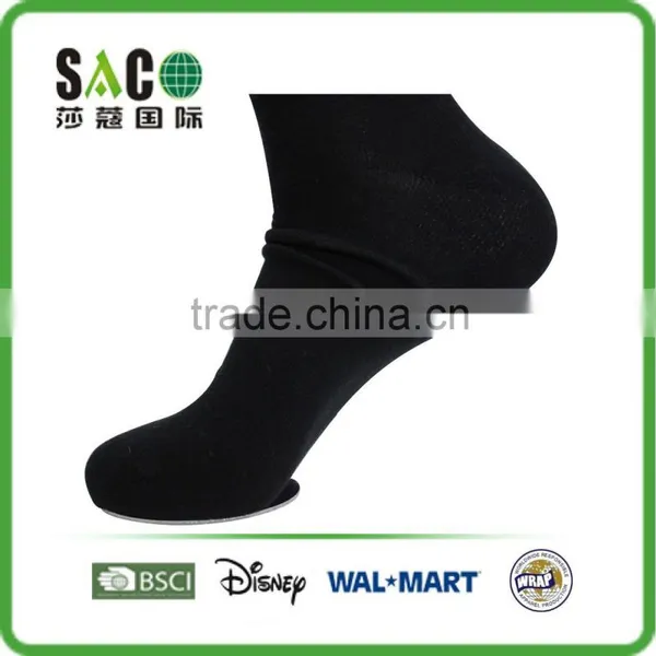 White Tiger Letters Jacquard Solid Black Low Cuff Cotton Sports Socks photo-2