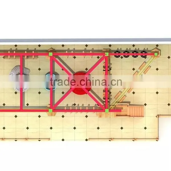 Kids And Teenage Outdoor Playground Multi-function Project Element Rope Course photo-5