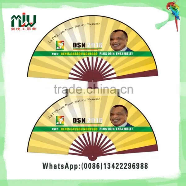 Leader Advertising PP Fans Custom Logo For Election Campaign photo-4