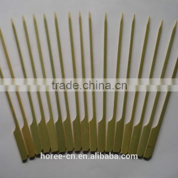 Eco-friendly Flag Bamboo Skewer Paddle Skewer Pick photo-3