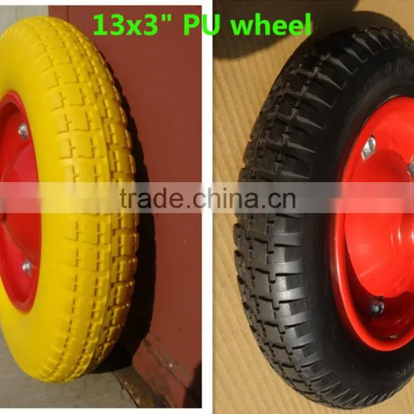 Flat Free Wheel, Polyurathane Wheel