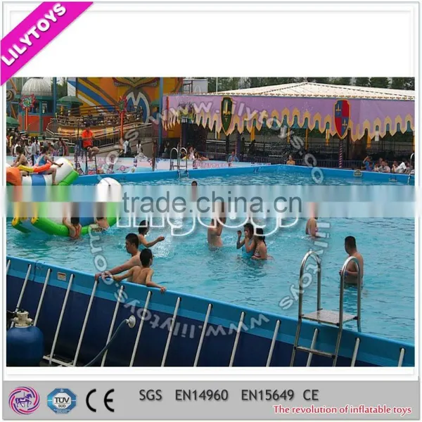2015 Outdoor Frame Pool, Metal Frame Pool, Metal Frame Swimming Pool,swimming Pool Equipment photo-4