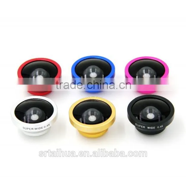 Universal Cllip Selfie Cam Lens 0.4Xsupper Wide Angle Phone Lens for All Smartphone