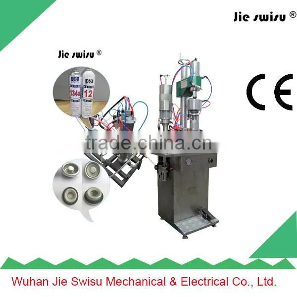 134a Freon Refrigerant Aerosol Filling Mchine photo-2