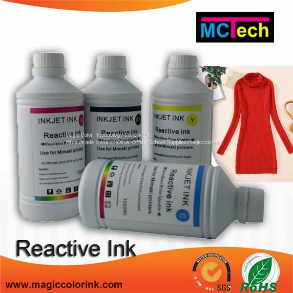 Colorful Light Tattoo Fiber Reactive Dye Ink for Epson Surecolor F2000 photo-2