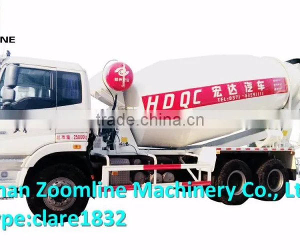 Heavy Duty China Foton 6*4 13-15cbm Cement Mixer Truck 4.3cbm Concrete Mixer Truck photo-6