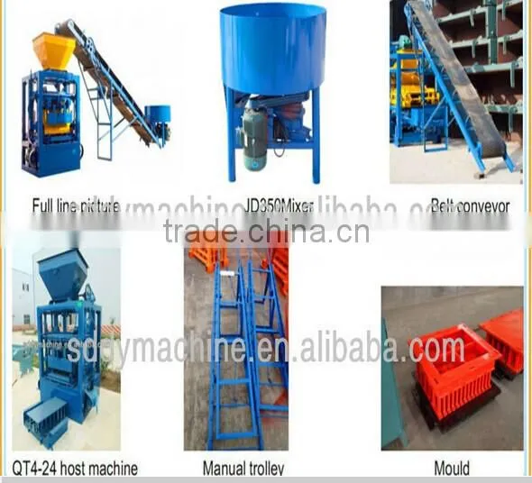 Dongyue Qt4-24 Brick Moulding Machines in Zimbabwe photo-2
