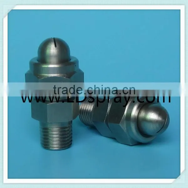 Stainless Steel or Brass Flat Fan Spray Air Water Jet Nozzle With 3 Parts photo-2