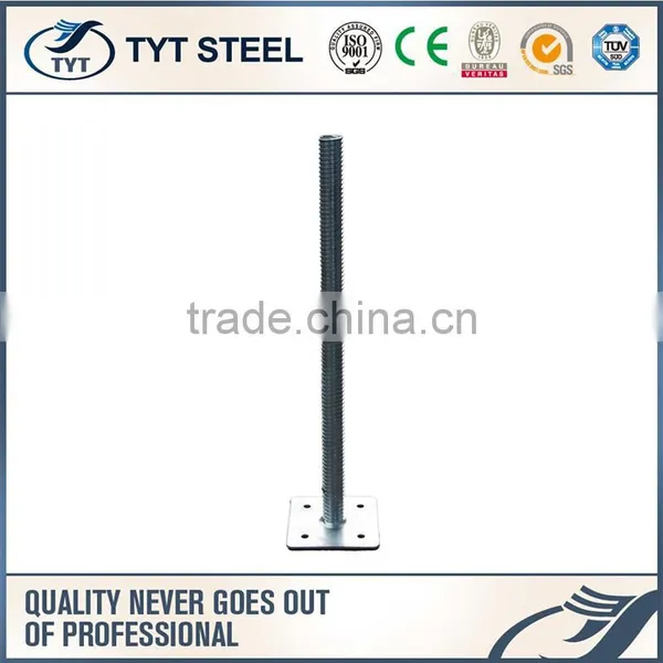Concrete Formwork Scaffolding u Head Jack Base With Jack Nut Scaffolding Parts Scaffolding Screw Jack photo-2