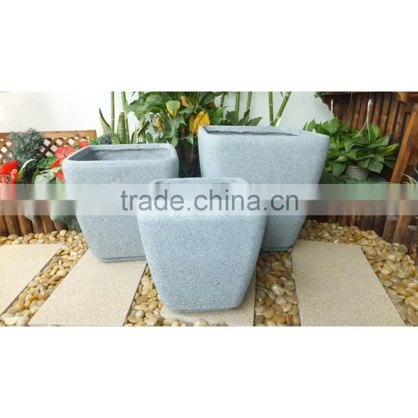Garden Decoration Concrete Square Pot Concrete Planter Pot photo-5
