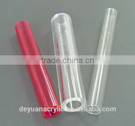 High Quality Custom Products Acrylic PMMA Plexiglass Tube Plexiglass Crystal Clear Polymethyl Methacrylate Pipe Custom photo-3