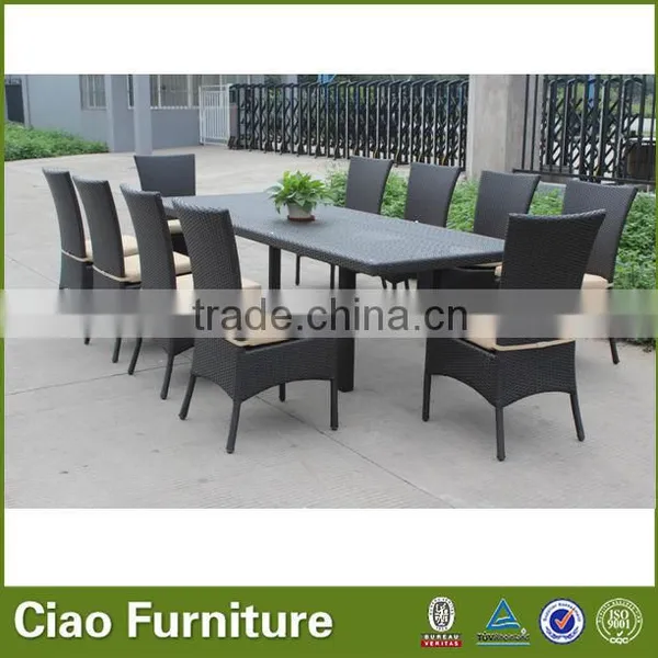High Quality Rattan Outdoor Furniture Restaurant Table and Chairs photo-2
