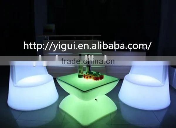 Interactive LED High Top Cocktail Table and Chairs photo-3