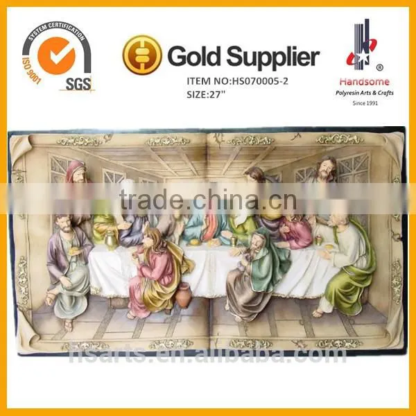 15" Last Supper Religious Statue Arts and Crafts for Christmas photo-4