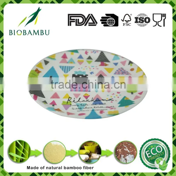 Non-Flamable Welcome Endurable Bamboo Fiber Tableware photo-5