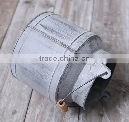 Garden Flowers Indoor Decorative Planter Pot Metal Decorative Planters photo-4