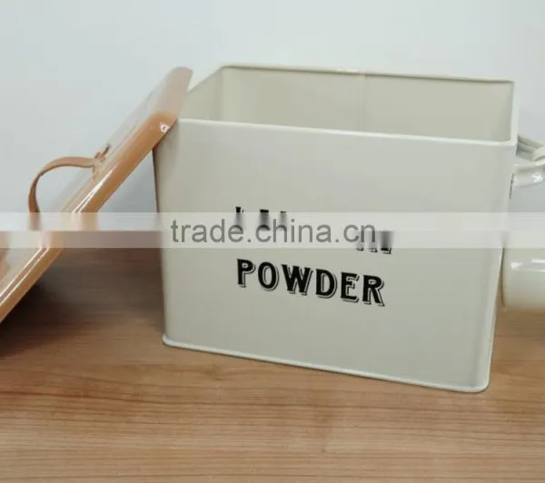 Large Capacity Metal Housekeeper Tool Box Storage Container for Household Use photo-4