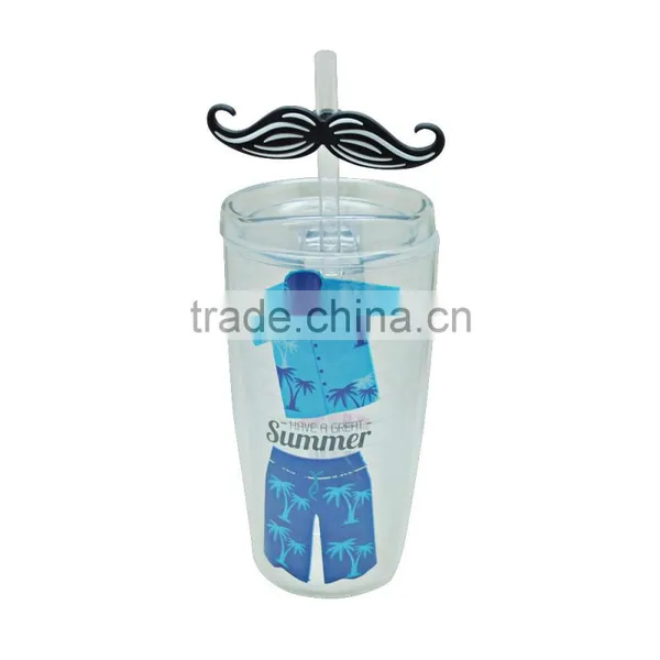 PS Double Wall Walking Mug 2017 New Promotion Item photo-3