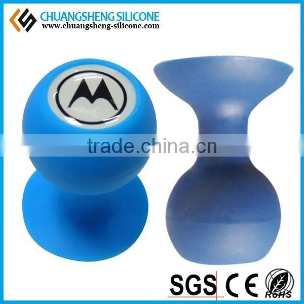 Round Head Octopus Head Silicone Mobile Phone Holder photo-3