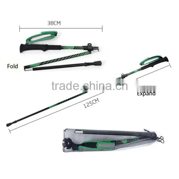 Outdoor Folding Stool Mountain Walking Climbing Stick photo-2