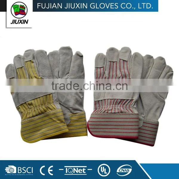 High Quality Non Disposable Working Leather Gloves Work