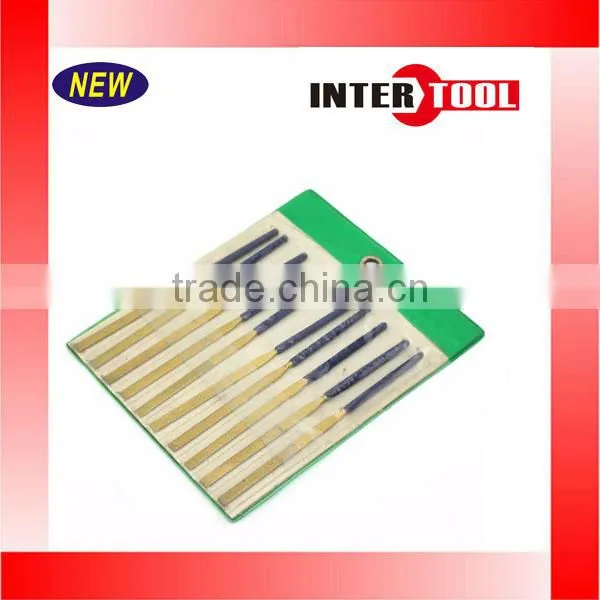 10Pcs 5.5" 140x3mm Diamond Coated FLAT Files Titanium File Watch Jewelry Repair photo-3