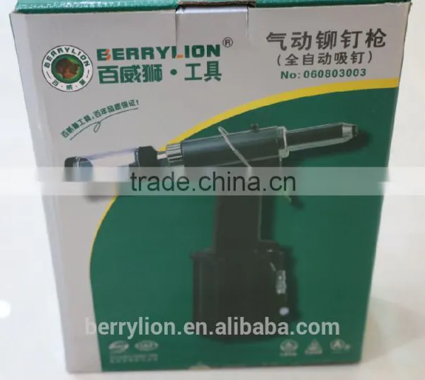 Berrylion Automatic Suction Rivet Gun Air Rivet Gun Absorb the Rivet Automatically photo-6
