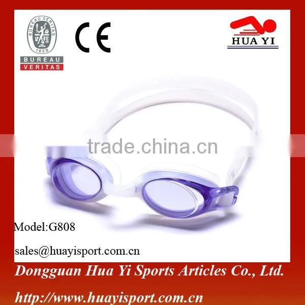Logo Printed for Teenager Anti Fog Bear Rubbing Underwater Swim Goggles photo-4