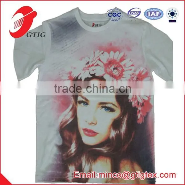 65/35 Poly/cotton Women&men's T-shirt photo-6