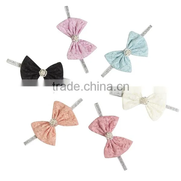 Cheap Custom Design Good Quality Wholesale Boutoque Fancy Flower Elastic Baby Hair Headband for Women photo-5