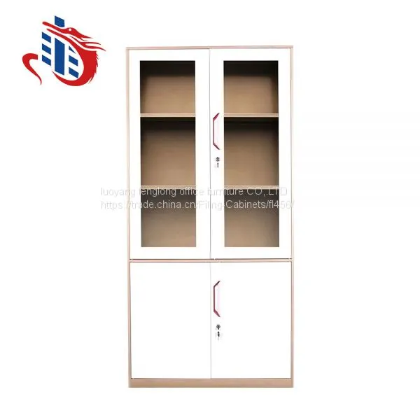 Steel Gym Furniture 4 Door 2 Tier Clothes Storage Sports Used Golf Locker Cabinet photo-5