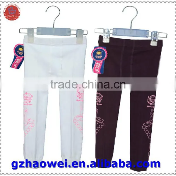 Plain Color Printed Kids Cotton Dance Tights photo-4