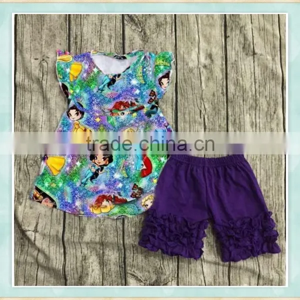 2017 Thailand Clothes Wholesale American Kids Clothes Children Girls Halloween Boutique Outfit photo-6