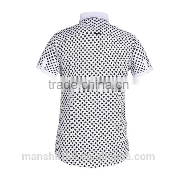 Wholesale Mens Clothing Cotton Shirt Boys Shirts photo-2