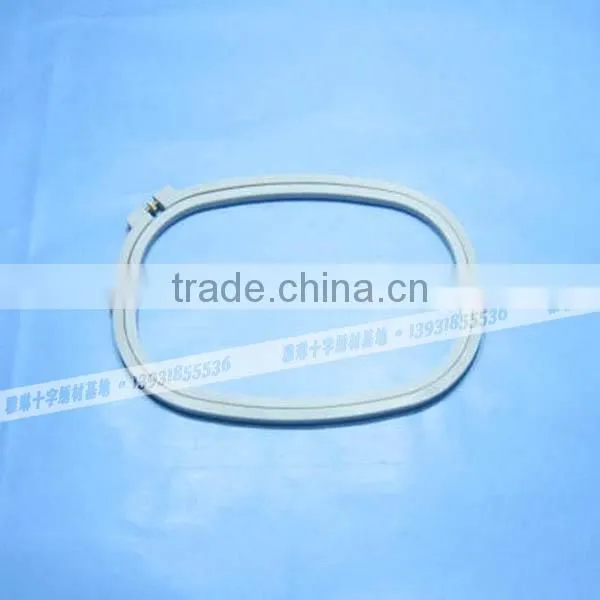 Hand Plastic Cross Stitch Hoop Small Rectangle Ring Embroidery Hoops photo-3