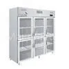 Stainless Steel 6 Door Commercial Refrigerator Freezer Energy Efficient