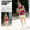 Wholesale Women Clothing---MORE Letter T-shirt(with Short Pants 1390)