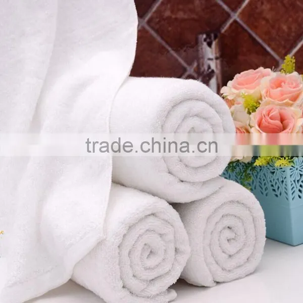 5stars Hotel White Bath Towel 32s Super Soft Cotton Towels photo-3