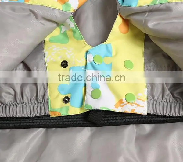 Yellow Ski Jacket Colorful Ski Jackets Active Snowboard Jacket photo-5