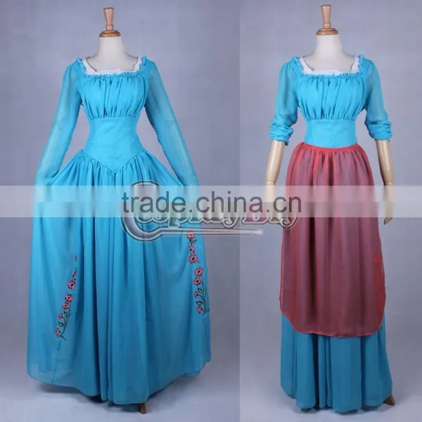 Custom Made Cinderella Costume Princess Dress Adult Women Cosplay Costume