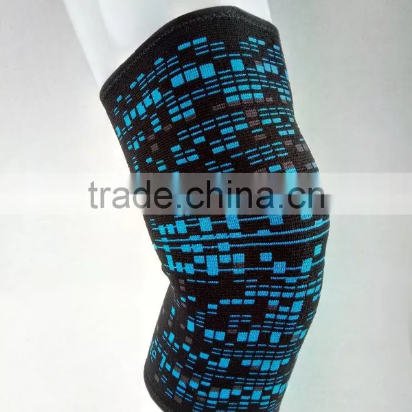 New Design! Athletic Knee Pain Relief Knee Compression Sleeve for Knee Support --AMY726 photo-3